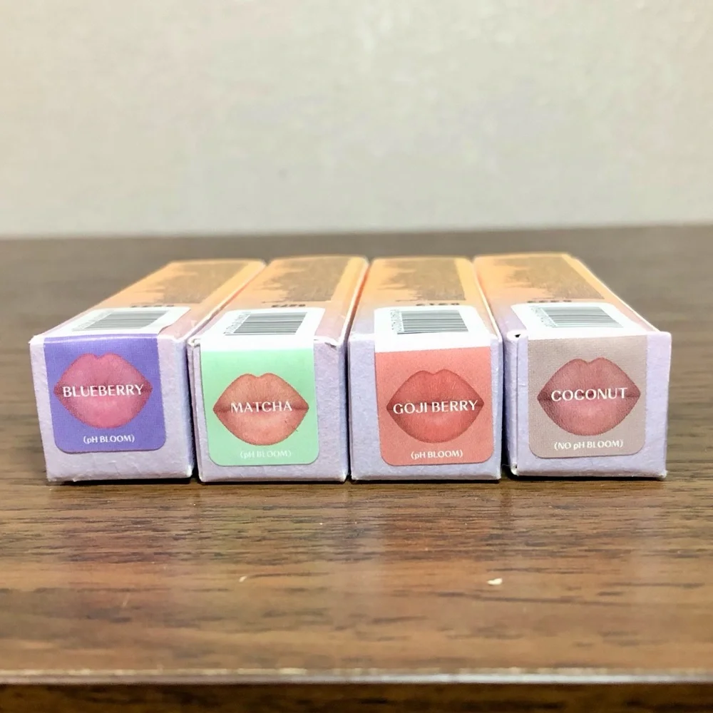 Huda Beauty GloWish Super Jelly Lip Balm Set of 4